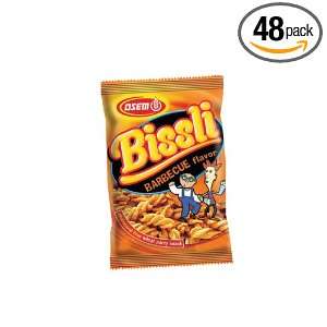 Osem Bissli Barbecue, 1 Ounce Bags (Kosher for Passover) (Pack of 48)