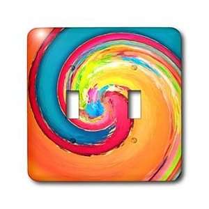 Cassie Peters Abstract   Twirl by Angelandspot   Light Switch Covers 