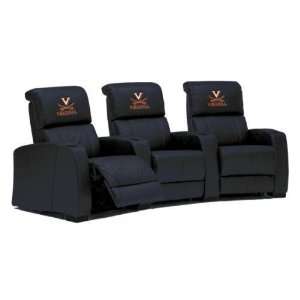 Virginia UVA Cavaliers Leather Theater Seating/Chair 2pc  