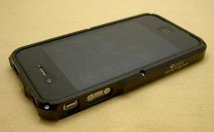 Alum Bumper Case iPhone 4 Non Blade Element Vapor 4 Blk  