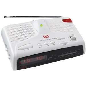  First Alert WX37 All Hazard Radio with AM/FM Radio and 