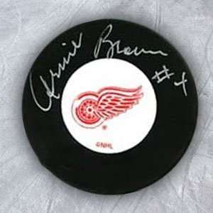  Arnie Brown Detroit Red Wings Autographed/Hand Signed 