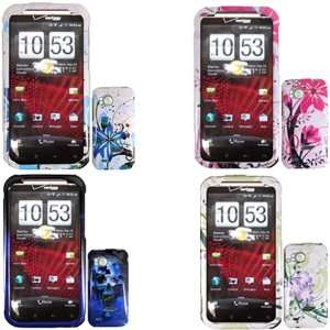  iFase Brand HTC Vigor ADR6425 Combo Blue Splash + Pink 