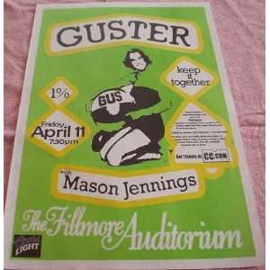  Guster Fillmore Denver 2003 Concert Poster