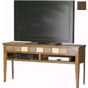   62 in. Open Entertainment Console   Chocolate Mousse
