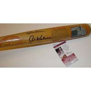 Newhouser Kaline Kell Harwell SIGNED Cooperstown Bat   Autographed MLB 