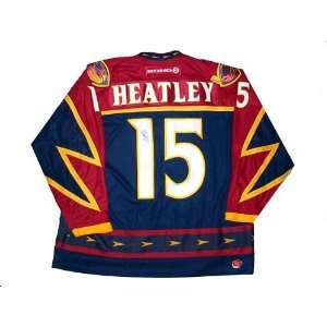   Atlanta Thrashers Dany Heatley Autographed Jersey 