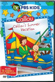 THE BEST OF CAILLOU CAILLOU SUMMER VACATION New DVD  