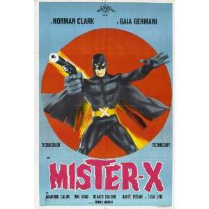  Mister X (1967) 27 x 40 Movie Poster Spanish Style A