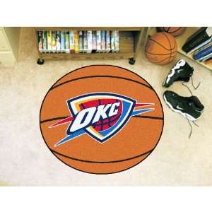    Fanmats Oklahoma City Thunder Basketball Mat