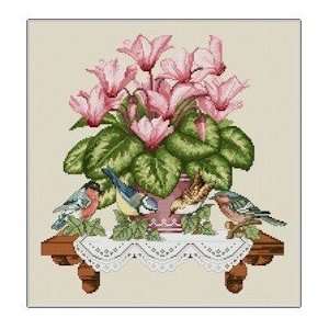  Bird Collector, The   Cross Stitch Pattern Arts, Crafts & Sewing