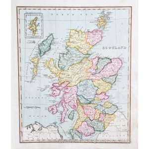  Ellis Map of Scotland (1825)