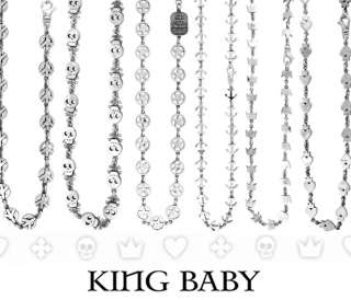 King Baby Studios NEW Motif CHAIN necklace stars anchor  