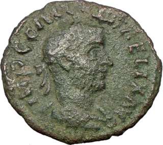   251AD Viminacium Bull Lion Legions Nice Ancient Roman Coin  