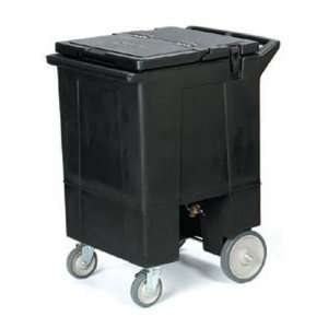  Mobile Ice Caddy, 125 Lb. Capacity, 8 Inch Casters, Black 