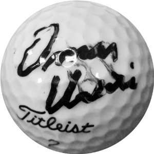  Omar Uresti Autographed/Hand Signed Golf Ball Sports 
