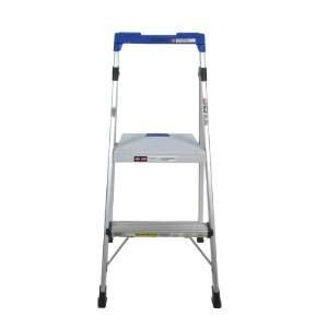  2 each Cosco Light Solutions Aluminum Ladder (20 452GAB 