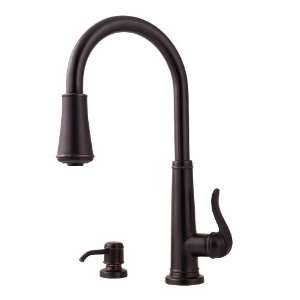  Pfister F5297YPY Ashfield 2 or 4 Hole Pull Down Kitchen 