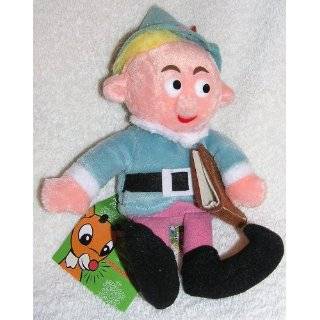  Herbie Dentist Elf with Pink Spotted Elephant Beanie Plush 