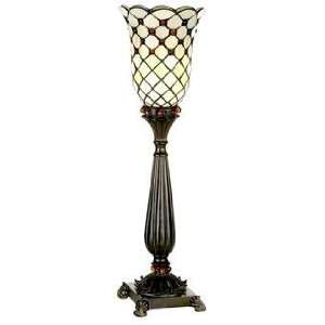  Tiffany Scallop Shade Uplight Torchiere LP14554