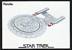 Furuta Star Trek Vol. 2 Mini USS Enterprise NCC 1701 D  