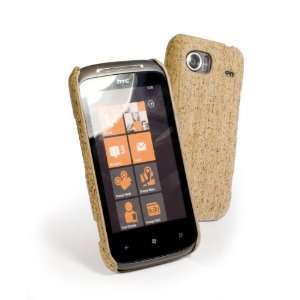  Tuff Luv Cork shell for HTC Mozart   Light Brown 
