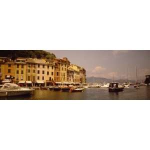  Boats in a Canal, Portofino, Italy by Panoramic Images 