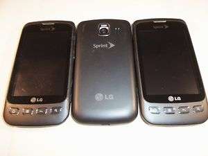 LG Optimus S LS670   Black (Sprint) Smartphone Clean ESN Android 