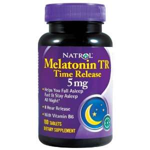   Natrol Melatonin 5Mg Time Release   100 Tabs