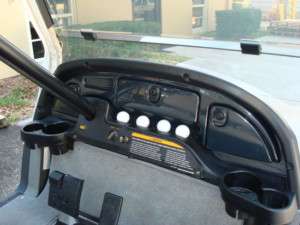 Club Car Precedent golf cart Custom Dash carbon fiber  