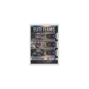  2007 Donruss Elite Teams Black #14   Drew Brees/Deuce 