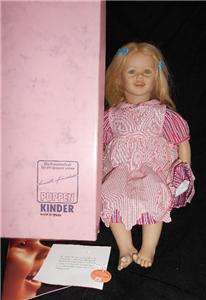 Annette Himstedt Lisa 27 Barefoot Children Doll w/Original Box 