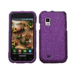  Hard Diamond Design Phone Cover Case Purple For Samsung 
