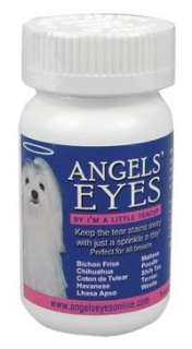 ANGEL EYES to remove tear stains from your dogs eyes.