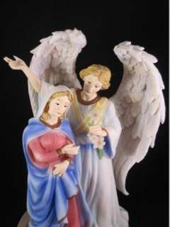 The Annunciation Virgin Mary & Angel Figurine New Gift  