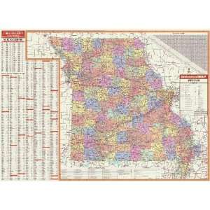  Universal Map 1826328 Missouri Wall Map Roller Office 