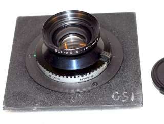 Sinar Norma 5X7 4x5 Camera Kit Auto Shutter 2 Lenses  
