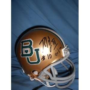 ROBERT GRIFFIN SIGNED BAYLOR MINI HELMET COMES WITH COA