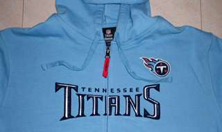 Tennessee Titans Chant Hoodie 2XL Ladies NFL Women Blue  