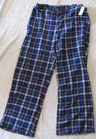 NEW Nautica Womens Cotton Pajama Sleep Pants Sleepwear Sz XL 