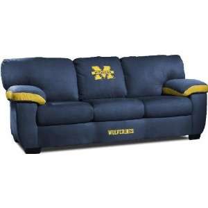  University of Michigan Wolverines Classic Sofa