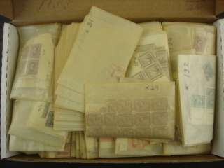 Egypt 1 Box Glassines Off Paper 1000s Mint Used #29   #400s + BOB 