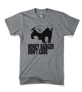 Honey Badger t shirt funny animal shirt popular tee  