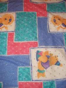 Circus Animals Quilt top,Blanket Fabric,Sewing 1+ yard  