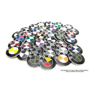  Bimmian ROUAA2X11 Colored Roundel Emblems  7 Piece Kit For Any BMW 