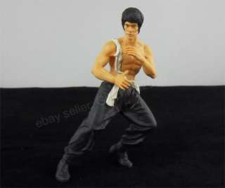 Small Toy 4 Bruce Lee Kung Fu THE DRAGON figure (a small hole)  
