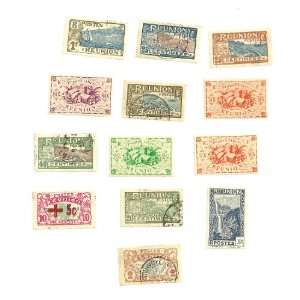  Collection of Cancelled 1900s Reunion (Réunion Island 