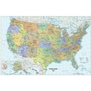  Classic United States Wall Map 