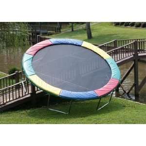   Foot Magic Circle Round Trampoline With Deluxe Pads
