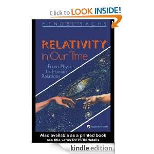 Relativity In Our Time Mendel Sachs  Kindle Store